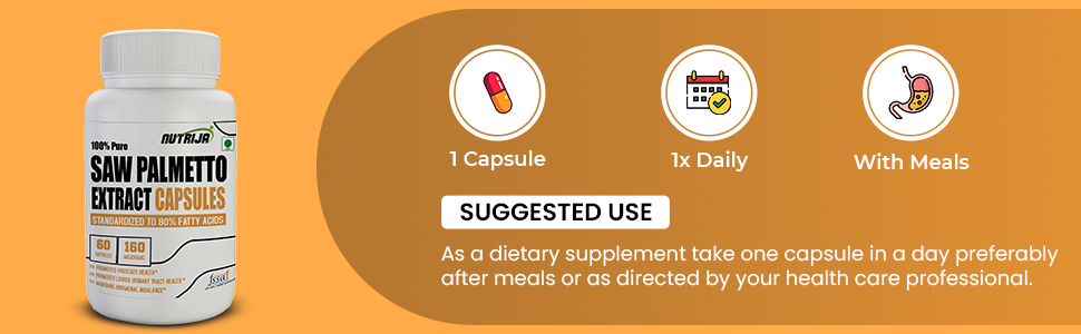 Saw Palmetto 160mg directions